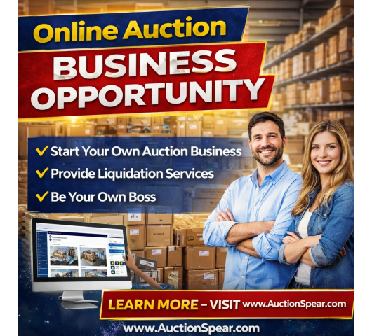 Auction Spear Business Opportunity | Start Your Own Online Auction Business